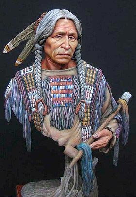 Old West Sioux Indian