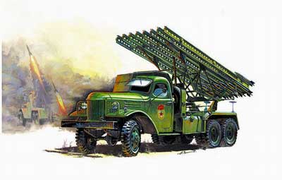 Soviet Rocket Launcher BM13 Katyusha