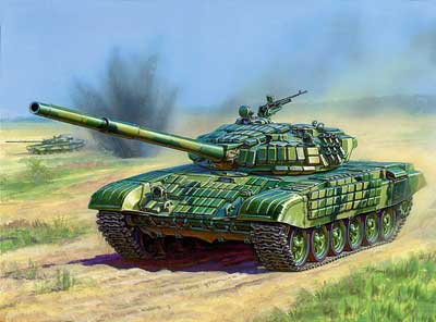T-72b with ERA