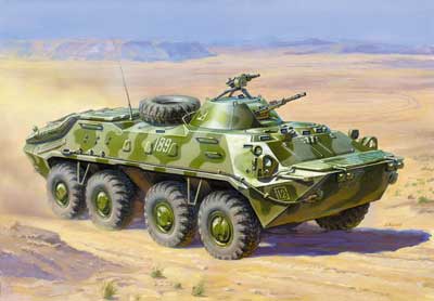 Soviet BTR-70 Armed Personnel Carrier, Afghanistan 1979-89
