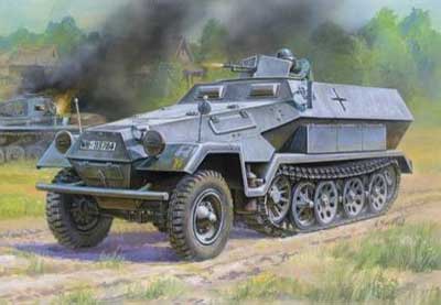 SdKfz 251/1 Ausf. B Mittlerer Schutzenpanzerwagen (Armored Personnel Carrier)