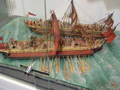 Greek Trireme Ship