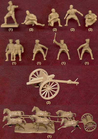 Airfix A00731V WWI ROYAL HORSE ARTILLERY - Grootste Modelbouwwinkel Van