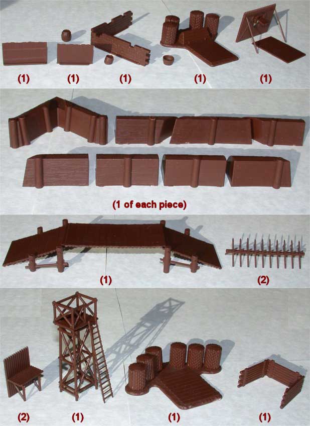 Toy Soldier Company Italeri - Battlefield Set