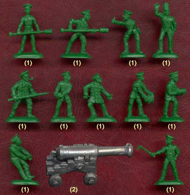 Strelets 1/72 Crimean War Russian Naval Artillery # 032 