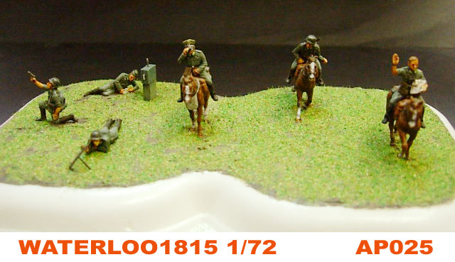 Waterloo 1815 Miniatures 1/72 GERMAN WWII CAVALRY Figure Set