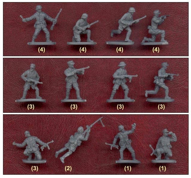 Soldatini 1//72 Caesar Miniatures H070 WWII German Afrika Korps