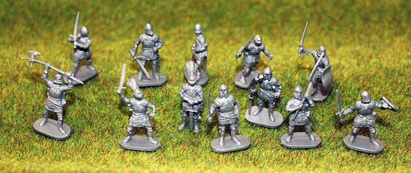 15th Century toy soldiers 1/72 Caesar Miniatures  091 European Knights