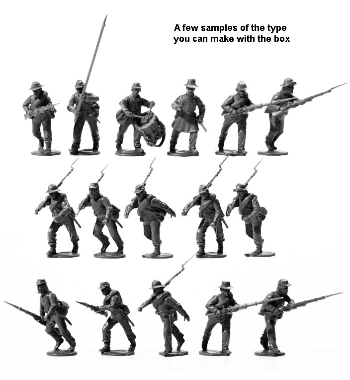 Michigan Toy Soldier Company : Perry Miniatures - Perry Miniatures American  Civil War Confederate Infantry 1862-1865