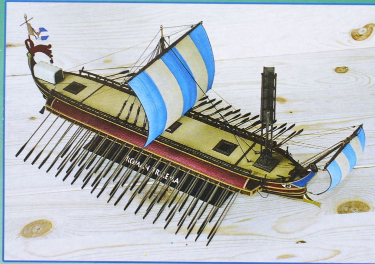 ZVEZDA Z9019 ROMAN EMPEROR S SHIP KIT 1:72 Modellino