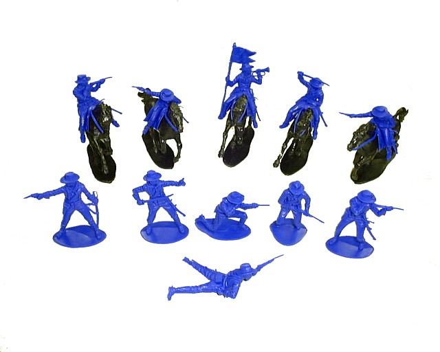 US Cavalry with Horses