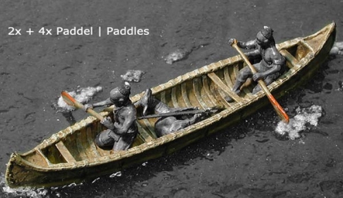 Woodland Indian Canoe
