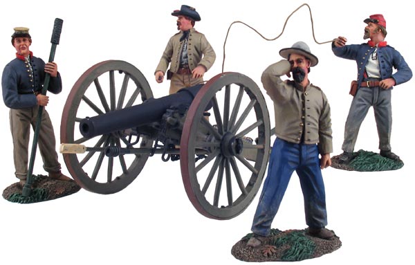 American Civil War: Confederate Artillery Set No.3 - Fire! - ONLY 1 AVAILABLE
