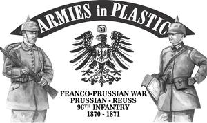 Franco-Prussian War Prussian - Reuss 96th Inf. 1870 - 1871