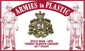 Zulu War 1879 Shirt Sleeve Order, 24th Foot