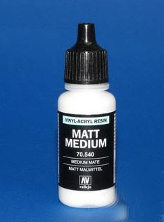 189 Vallejo Matte Medium 17ml. Bottle