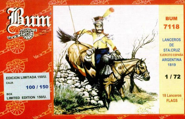 Santa Cruz Lancers, Argentina 1819 ONLY 2 AVAILABLE