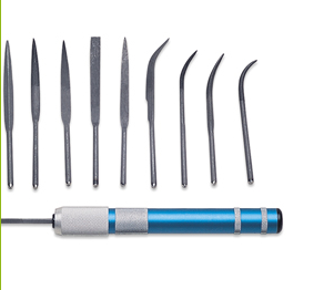 10 Piece Riffler File Set