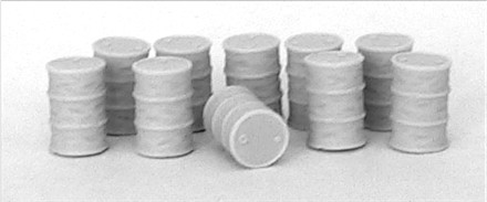 Dented 55 Gallon Drums