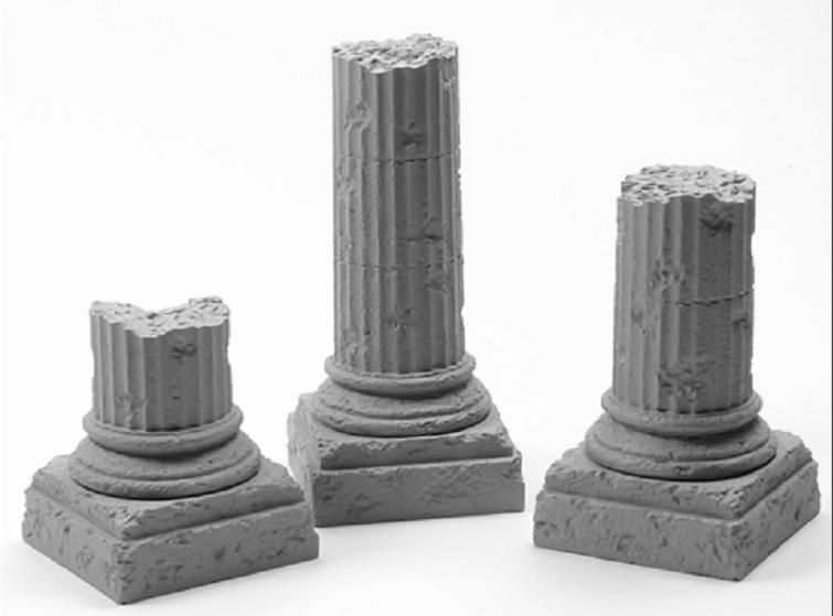 Greco-Roman Ruined Column Base Combo Pack