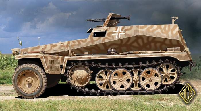SdKfz 250/1 (alt) Armored Personnel Carrier Only One Available