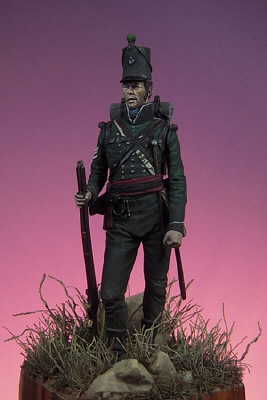 95th Regiment of Foot. - Sergeant, Rifle Brigade, A Coruņa 1809