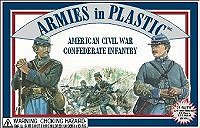 American Civil War Confederate Infantry in Grey