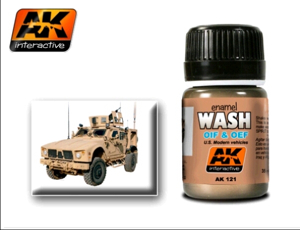 AK Interactive Wash- OIF & OEF - US Vehicles