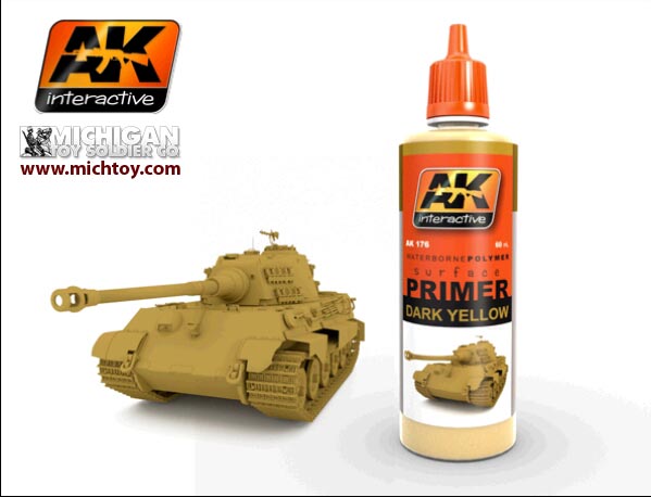 AK Dark Yellow Primer 60ml Bottle