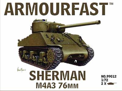 WWII US Sherman M4A3 76mm