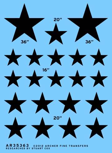 Modern US Insignia stars