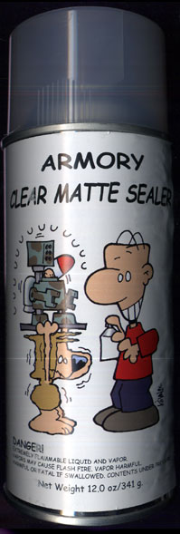 Armory Spray Clear Matte Sealer