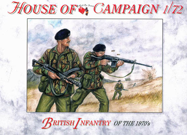 British Infantry of the 1970s