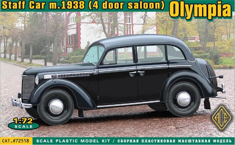 WWII Staff Car Olympia Model 1938 Saloon
