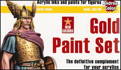 Andrea Color Gold Paint set