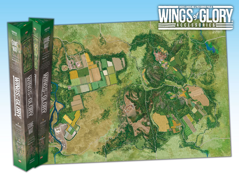 Wings Of Glory: Game Mat - Countryside