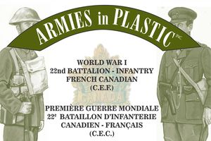 WWI French Canadian (C.E.F.) 22nd Battalion-Infantry