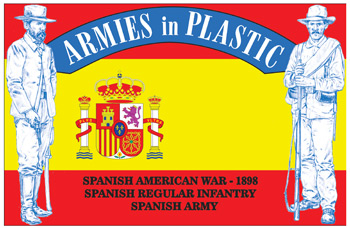 Spanish American War 1898 - Spanish Regular Infantry - Spanish Army