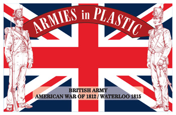War of 1812 - British Army - Waterloo 1815