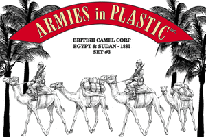 Egypt & Sudan 1882 British Camel Corps Set 3