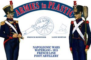 Napoleonic French Line Foot Artillery - Waterloo 1815