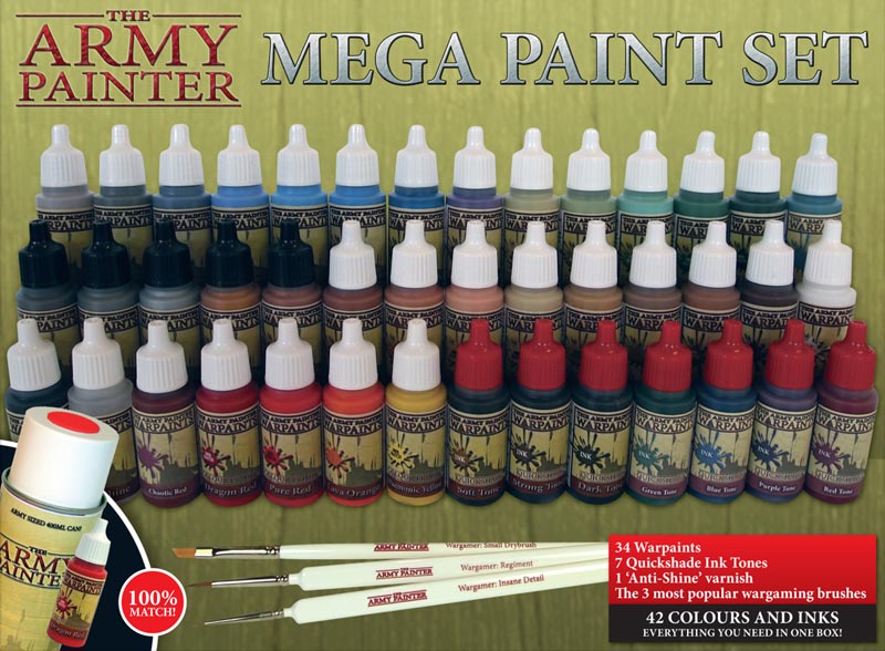 Army Painter: Warpaints Mega Paint Set II