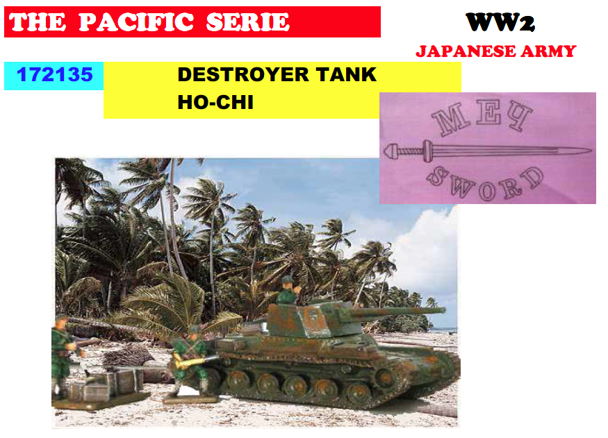 WWII Japanese Ho-NI Tank Destroyer ONLY 1 AVAILABLE