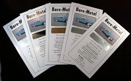 Bare Metal Foil 6 x 11 Thin Sheet Ultra Bright Chrome Foil