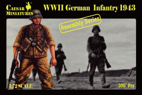 Military Series: WWII German Infantry 1943 - Assembly Series