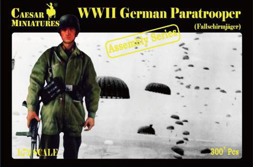Military Series: WWII German Paratrooper (Fallschirmjager) - Assembly Series