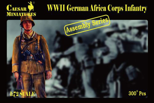 Military Series: WWII German Africa Korps Infantry - Assembly Series