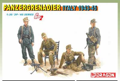 German Panzergrenadiers, Italy 1943-45