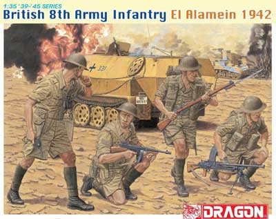 British 8th Army Infantry, El Alamein 1942