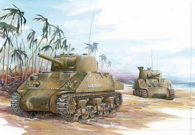 M4A2 Tarawa Tank